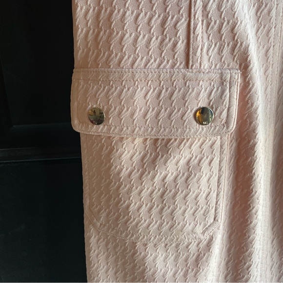 Tommy Hilfiger Women's Mini Jacquard Pocket Knit Dress light Pink Size 4 - Picture 5 of 7